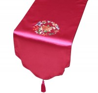 SKTR001 custom-made Chinese pastoral tablecloth style custom embroidery tablecloth style tablecloth tablecloth style tablecloth towel conference tablecloth tablecloth clothing factory tablecloth price detail view-4